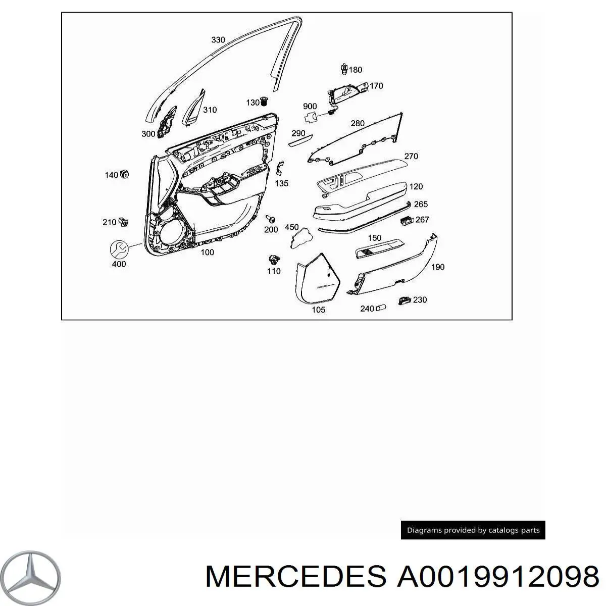  Mercedes A0019912098 preço, a partir de 7,28 USD