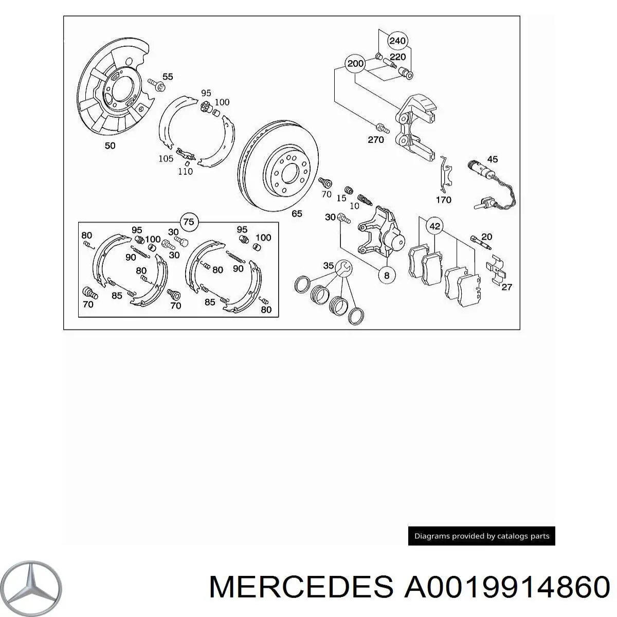 A0019914860 Mercedes 