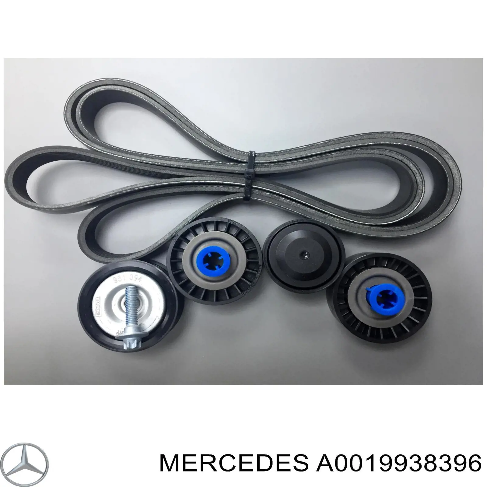 A0019938396 Mercedes Correia dos conjuntos de transmissão