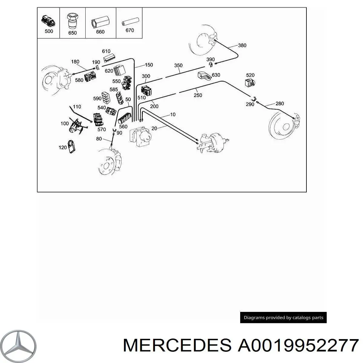 Mercedes A0019952277 preço, a partir de 3,76 USD