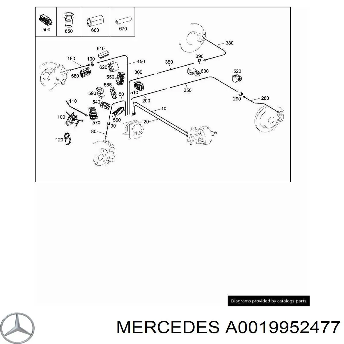 A0009955200 Mercedes 