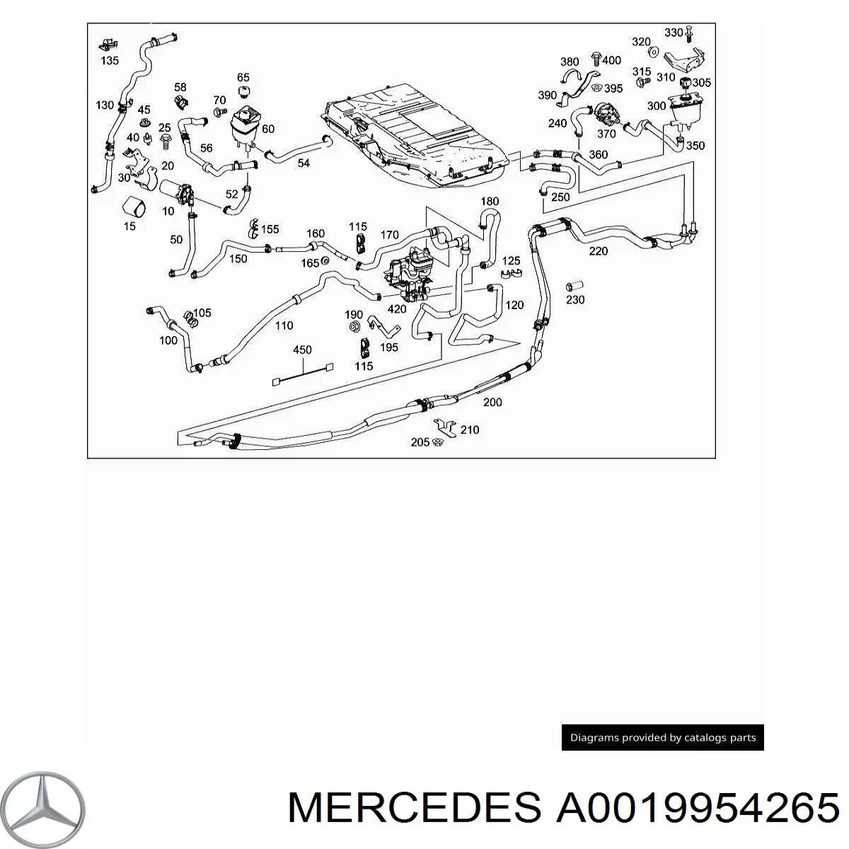 A0019954265 Mercedes 