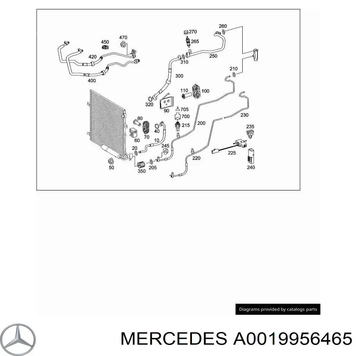 A0019956465 Mercedes 