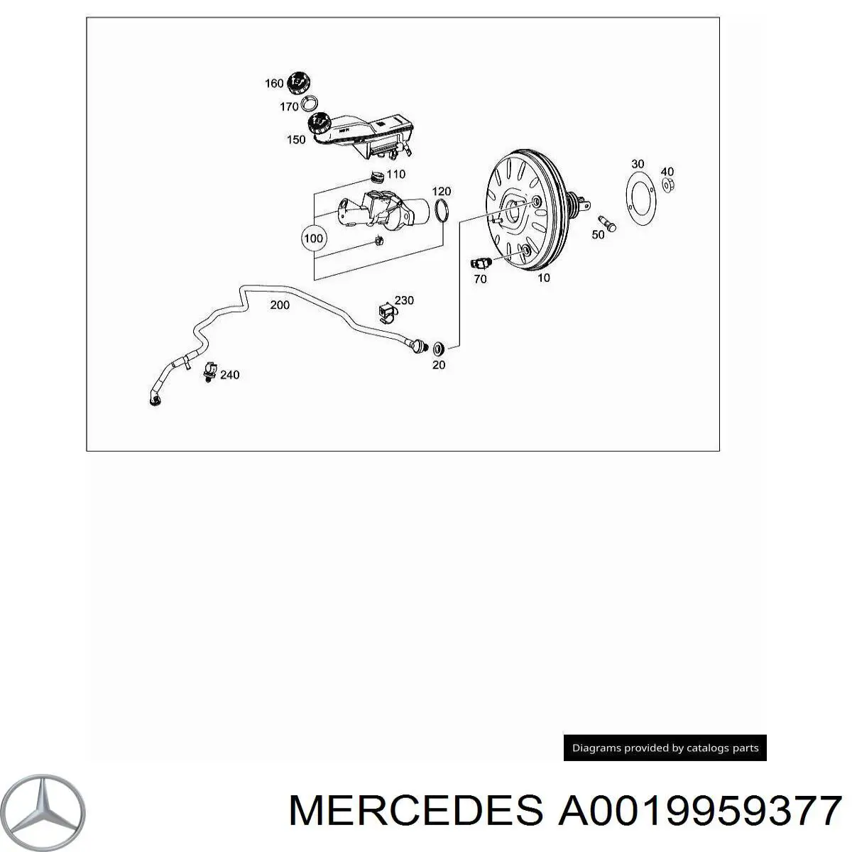 A0019959377 Mercedes 