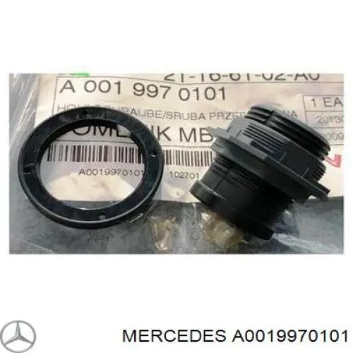 A0019970101 Mercedes Consola (adaptador) de fixação das luzes dianteiras