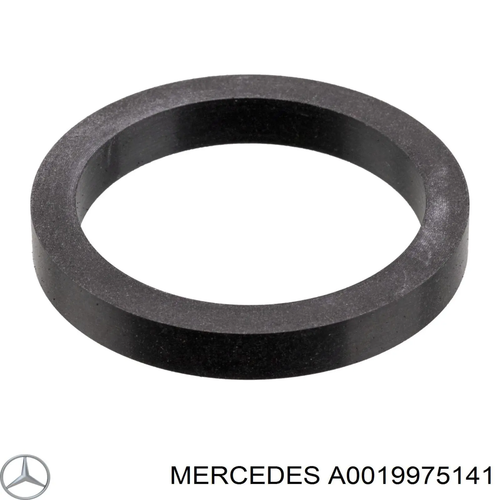 A0019975141 Mercedes Vedante superior de tampa dianteira de motor