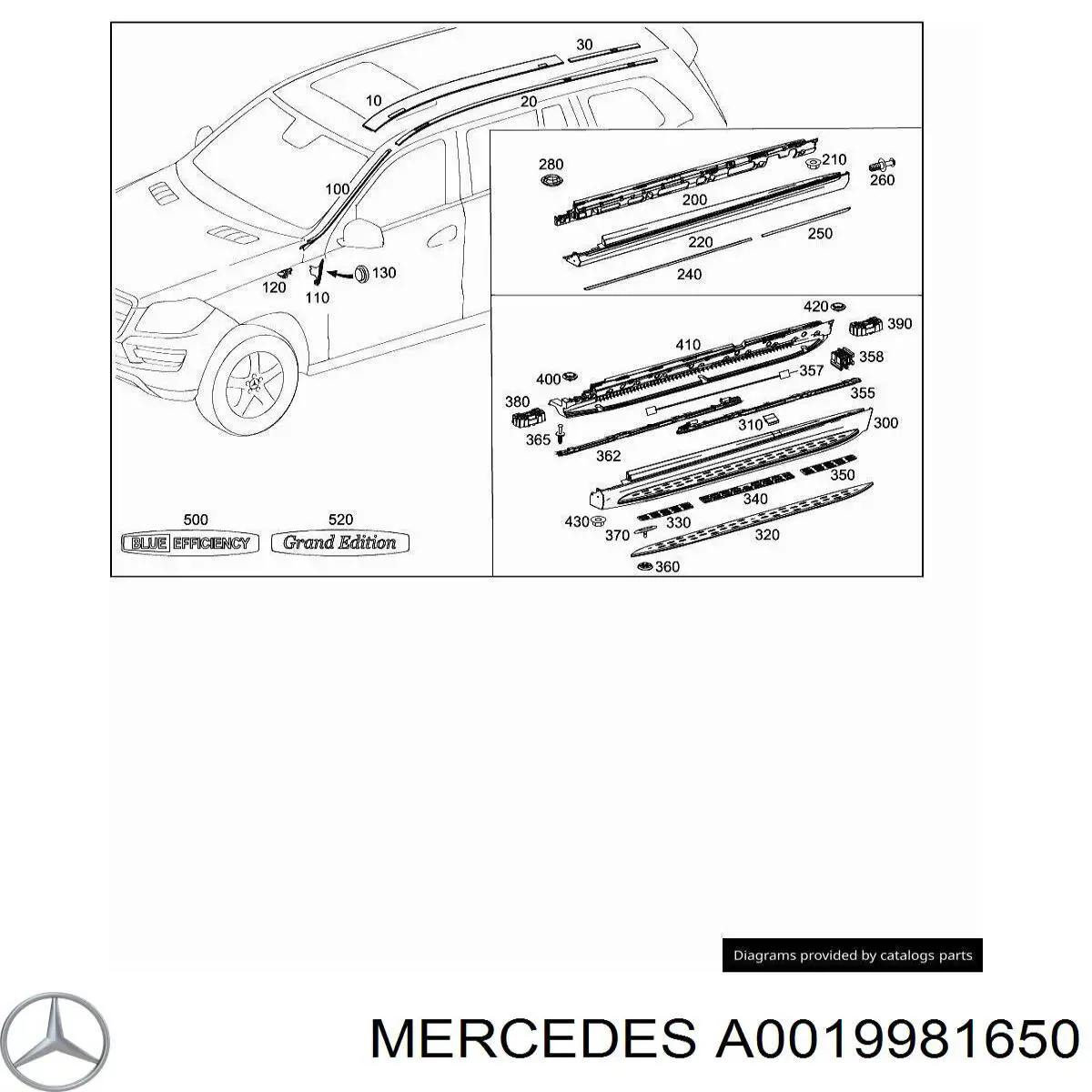  Mercedes A0019981650 preço, a partir de 12,27 USD