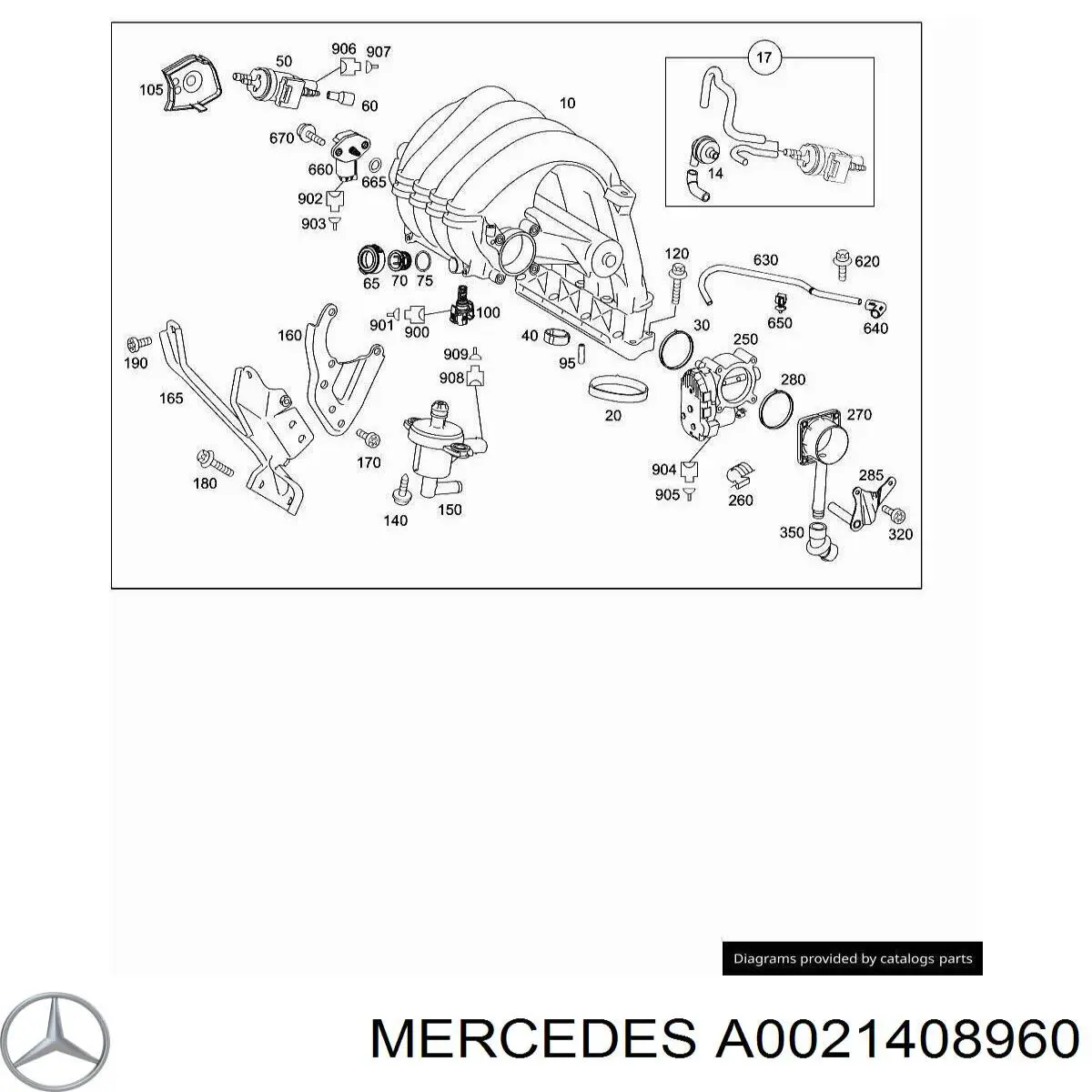 A0021408960 Mercedes 