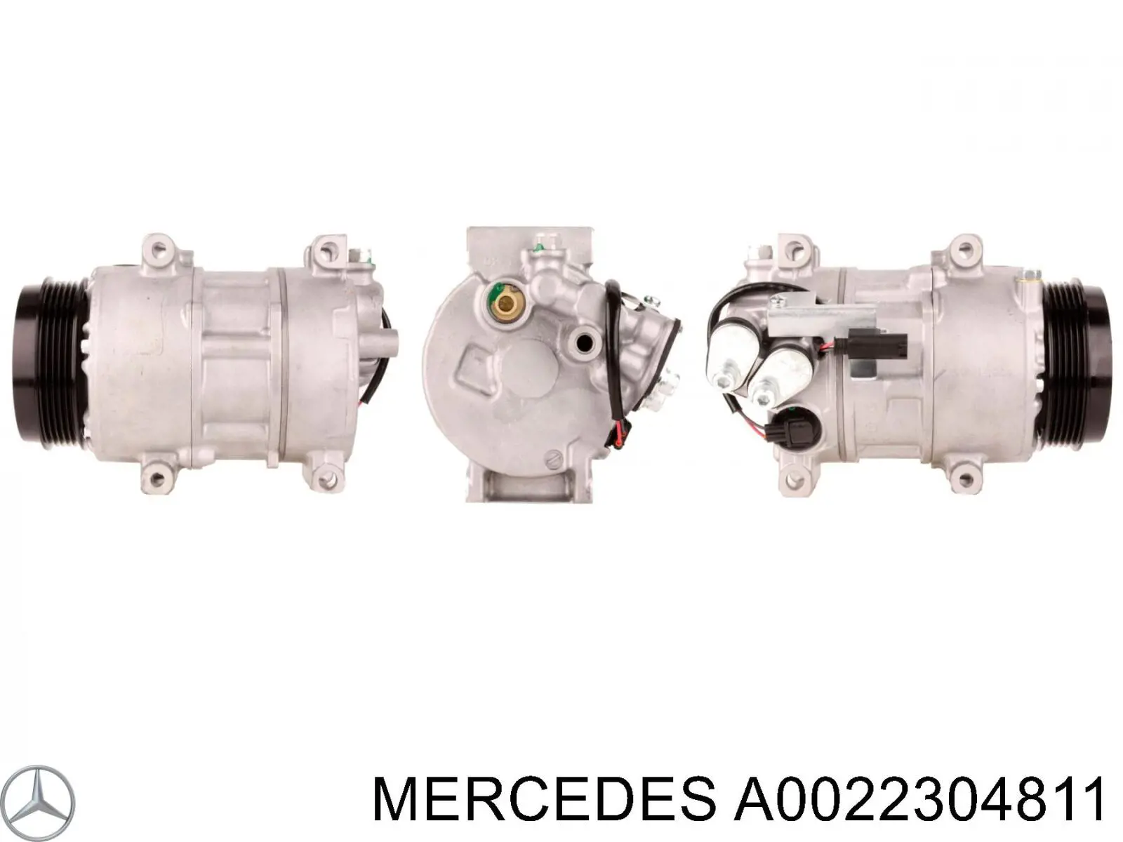 A0022304811 Mercedes Compressor de aparelho de ar condicionado