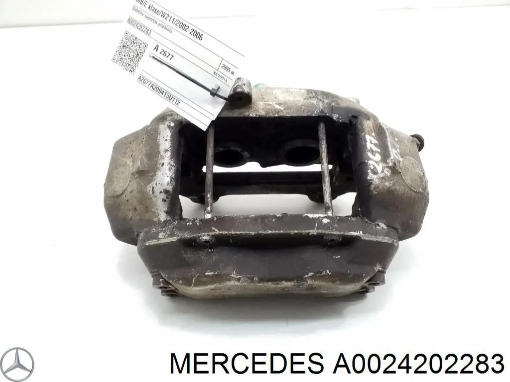 Suporte do freio dianteiro direito Mercedes A0024202283 preço, a partir de 136,21 USD