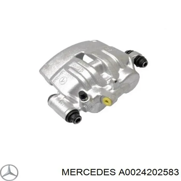 A0024202583 Mercedes Suporte do freio traseiro esquerdo