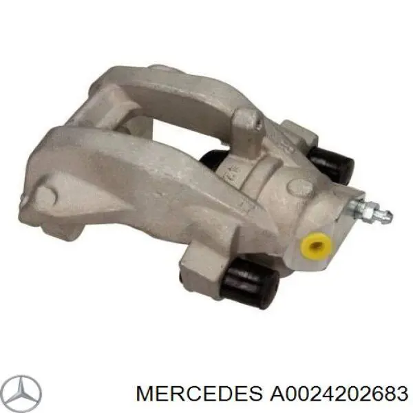 A0024202683 Mercedes Suporte do freio traseiro direito