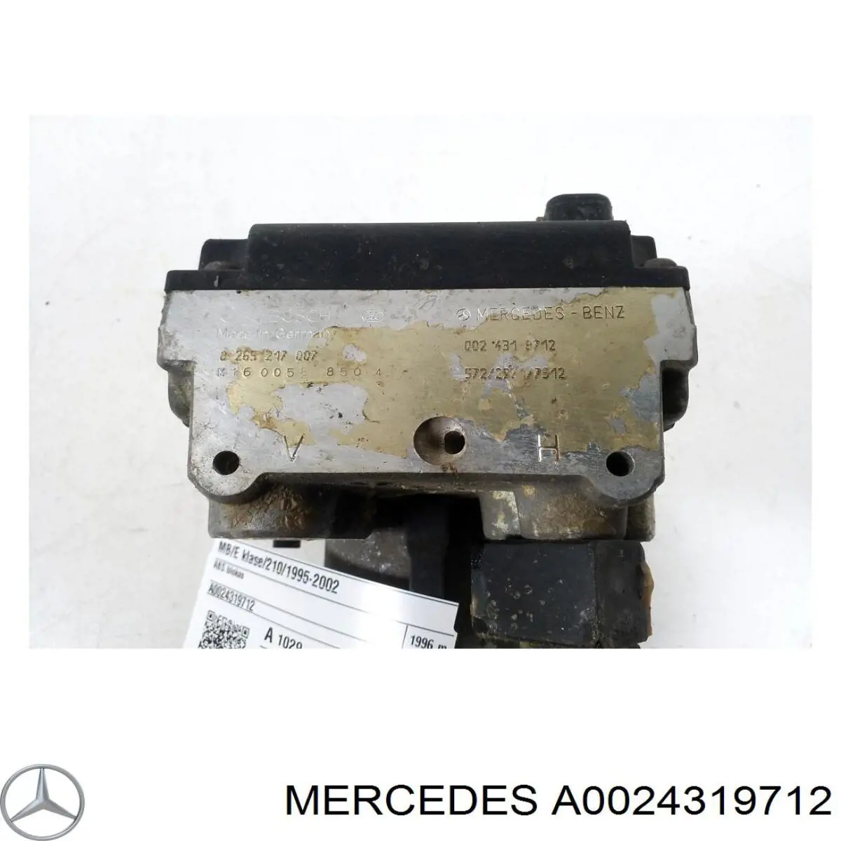 Compre Unidade hidráulico de controlo ABS Mercedes S 