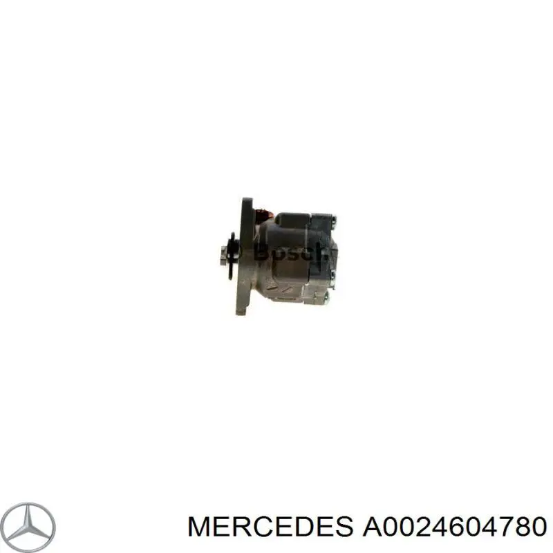 Bomba da Direção hidrâulica assistida A0024604780 Mercedes