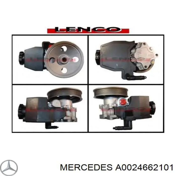 A0024662101 Mercedes Bomba da Direção hidrâulica assistida