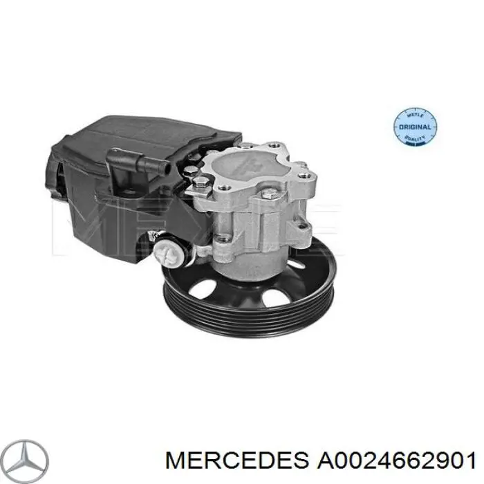 Bomba da Direção hidrâulica assistida Mercedes A0024662901 preço, a partir de 69,93 USD