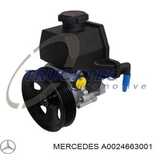Bomba da Direção hidrâulica assistida Mercedes A0024663001 preço, a partir de 93,11 USD