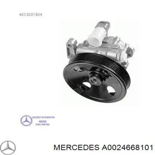 A0024668101 Mercedes Bomba da Direção hidrâulica assistida