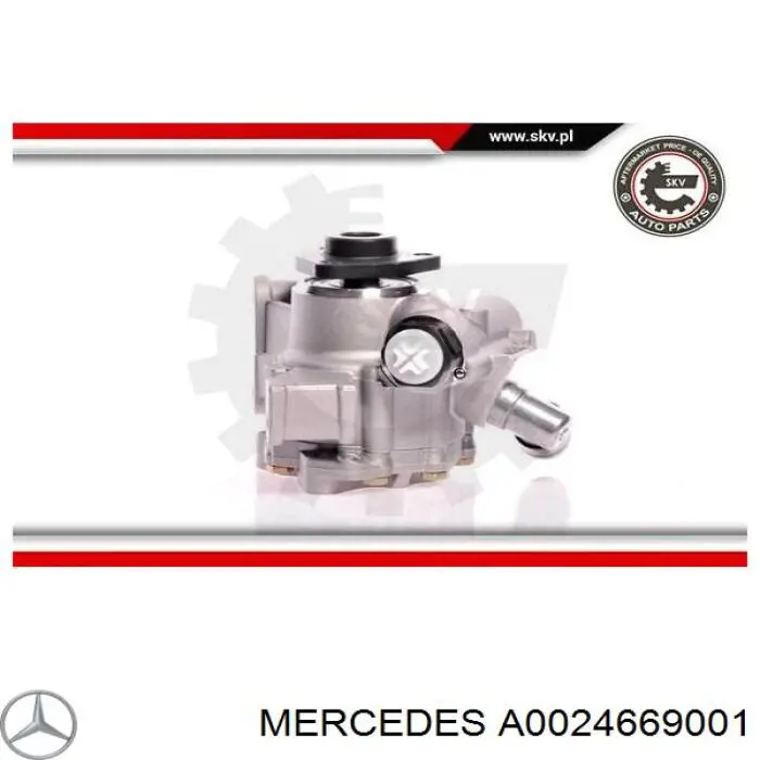 A0024669001 Mercedes Bomba da Direção hidrâulica assistida