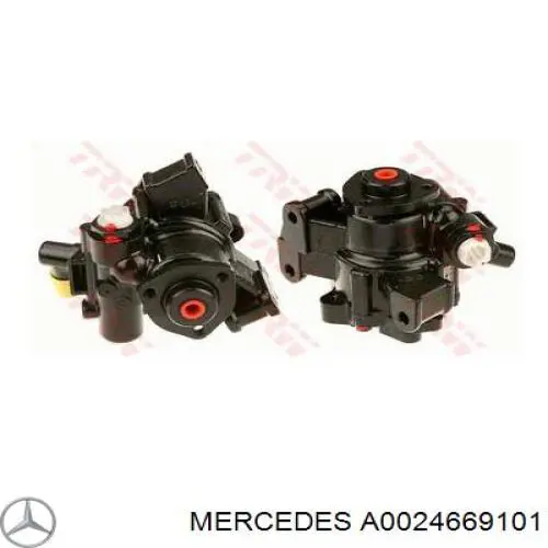 Bomba da Direção hidrâulica assistida Mercedes A0024669101 preço, a partir de 119,56 EUR