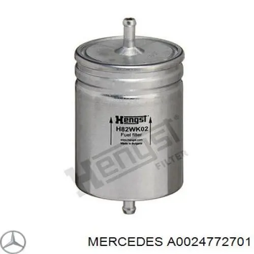 Filtro de combustível Mercedes A0024772701 preço, a partir de 15,15 USD