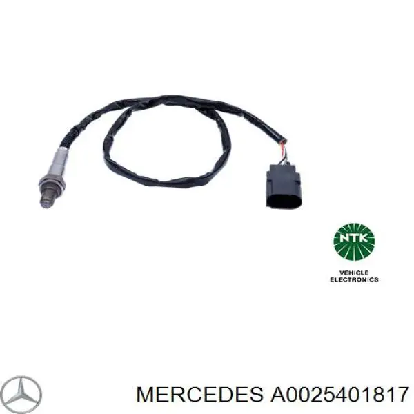 Compre A0025401817 Mercedes Sonda lambda, sensor de oxigênio até o catalisador