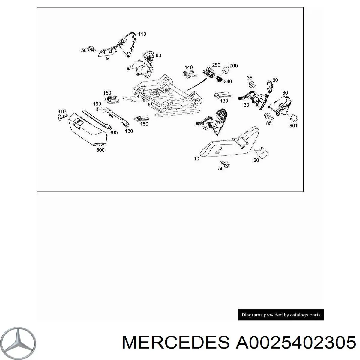  Mercedes A0025402305 preço, a partir de 93,73 USD