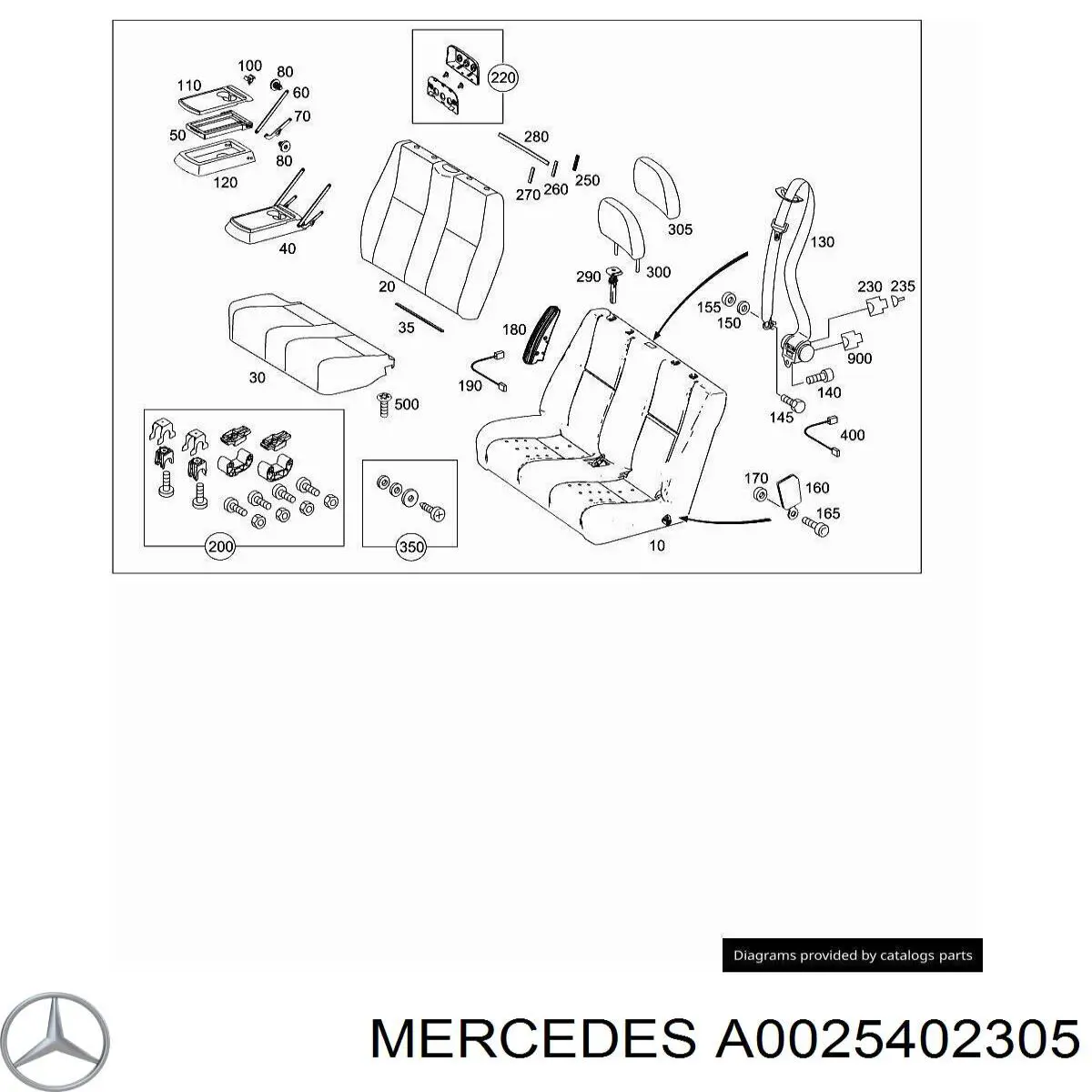 Compre A0025402305 Mercedes 