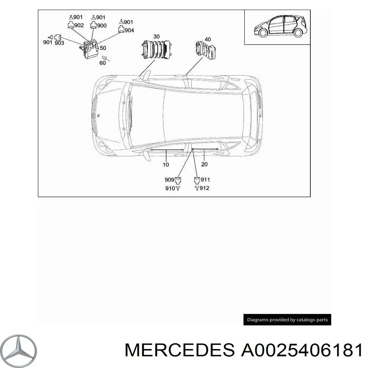  Mercedes A0025406181 preço, a partir de 21,17 USD