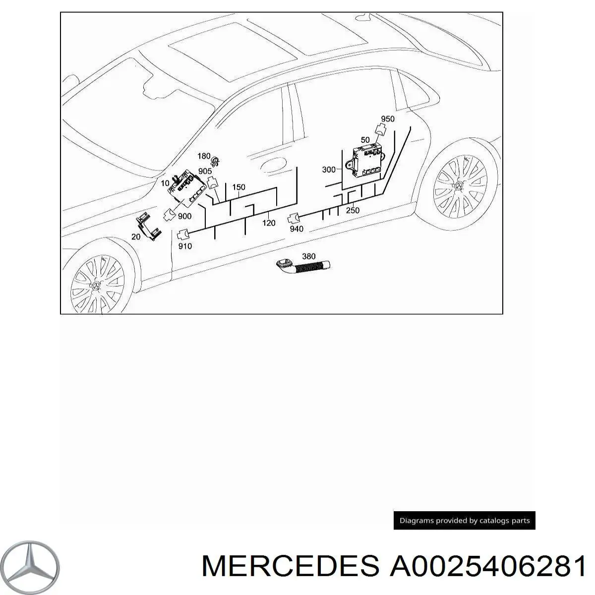  Mercedes A0025406281 preço, a partir de 10,02 USD