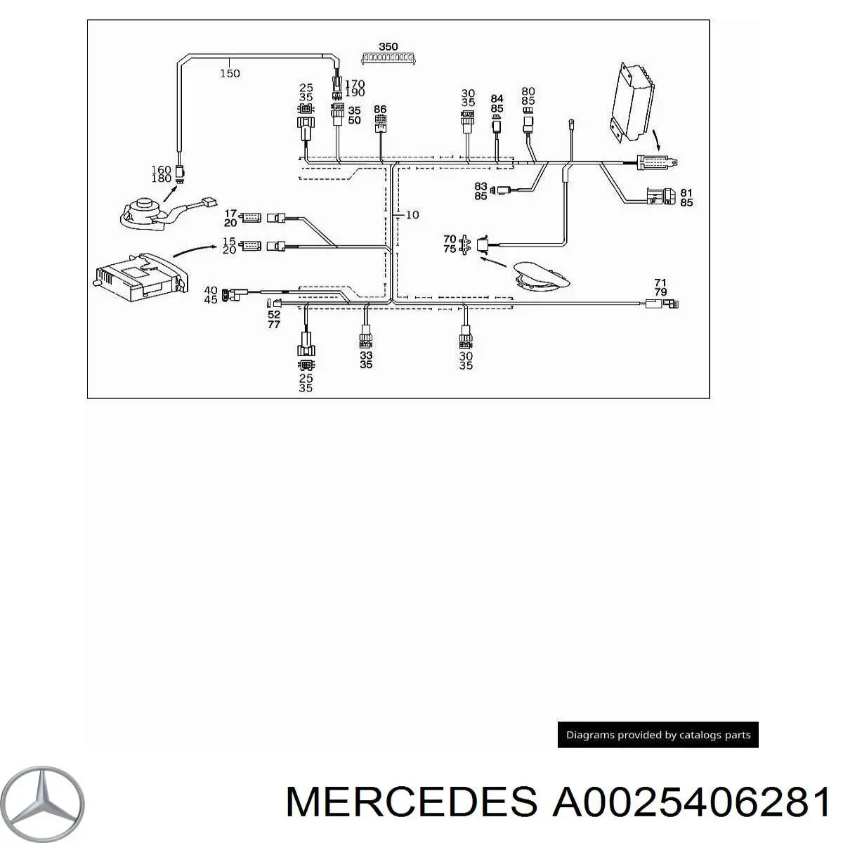 Compre A0025406281 Mercedes 