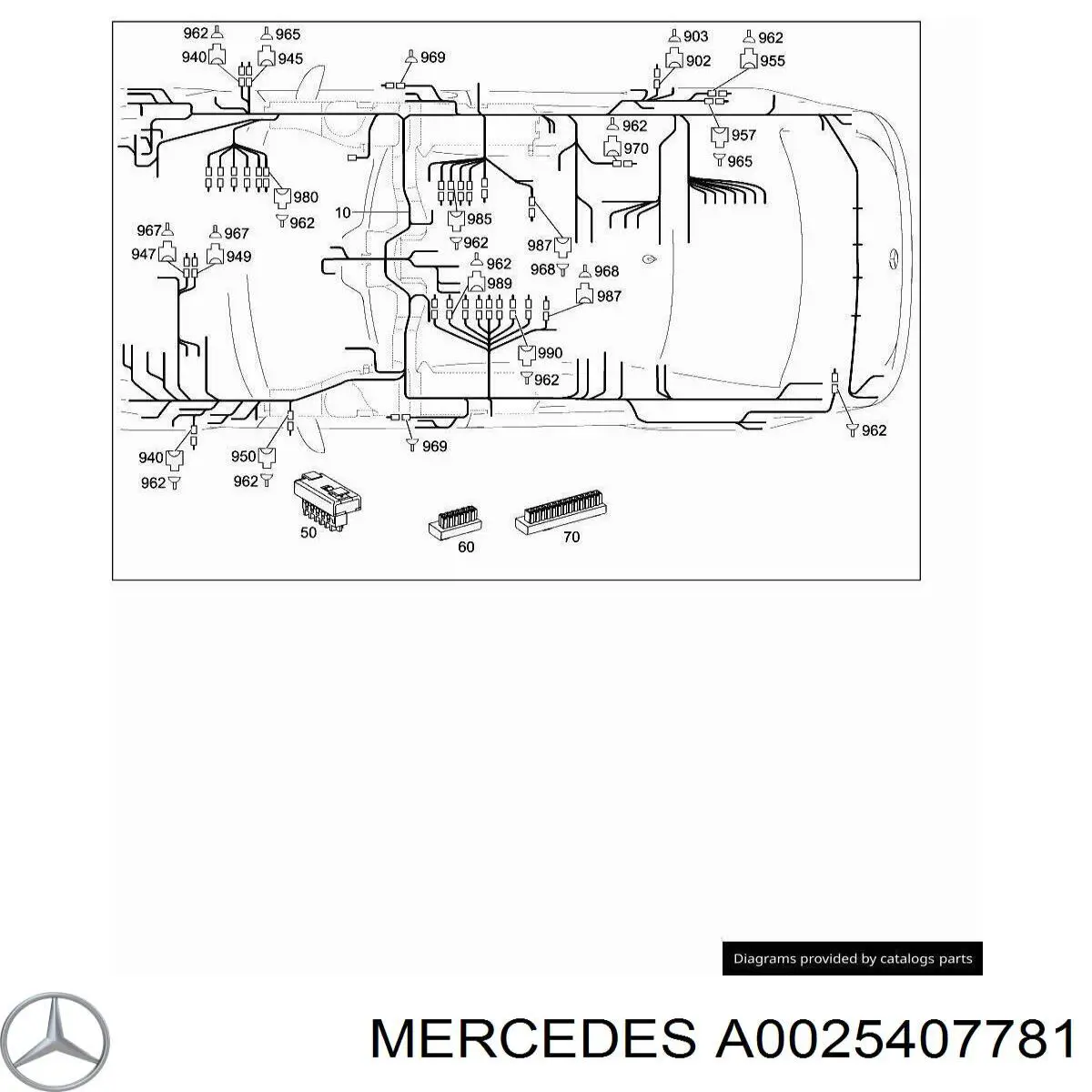  Mercedes A0025407781 preço, a partir de 47,34 USD