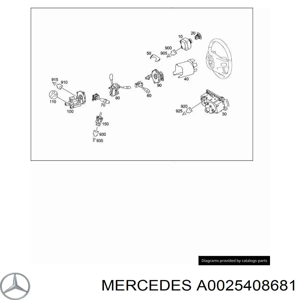 A0025408681 Mercedes 