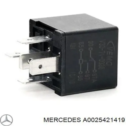 A0025421419 Mercedes Relê elétrico multifuncional