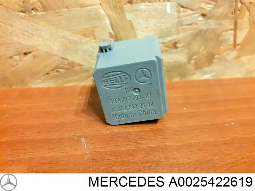 A0025422619 Mercedes Relê do motor de arranco