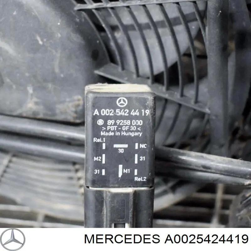 Relê de ventilador Mercedes A0025424419 preço, a partir de 97,19 USD