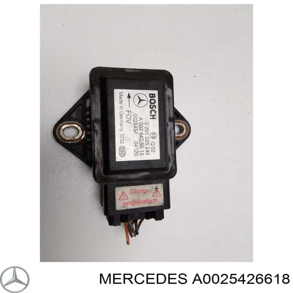 Compre A0025426618 Mercedes Sensor de aceleração transversal (ESP)