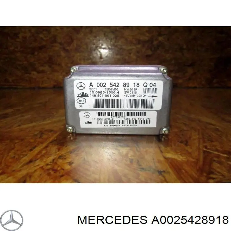 Sensor de aceleração transversal (ESP) Mercedes A0025428918 preço, a partir de 114,27 USD