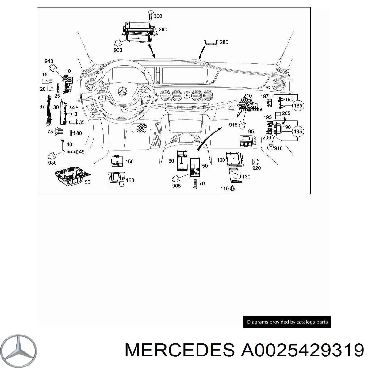 Relê do compressor de suspensão pneumática Mercedes A0025429319 preço, a partir de 24,46 USD