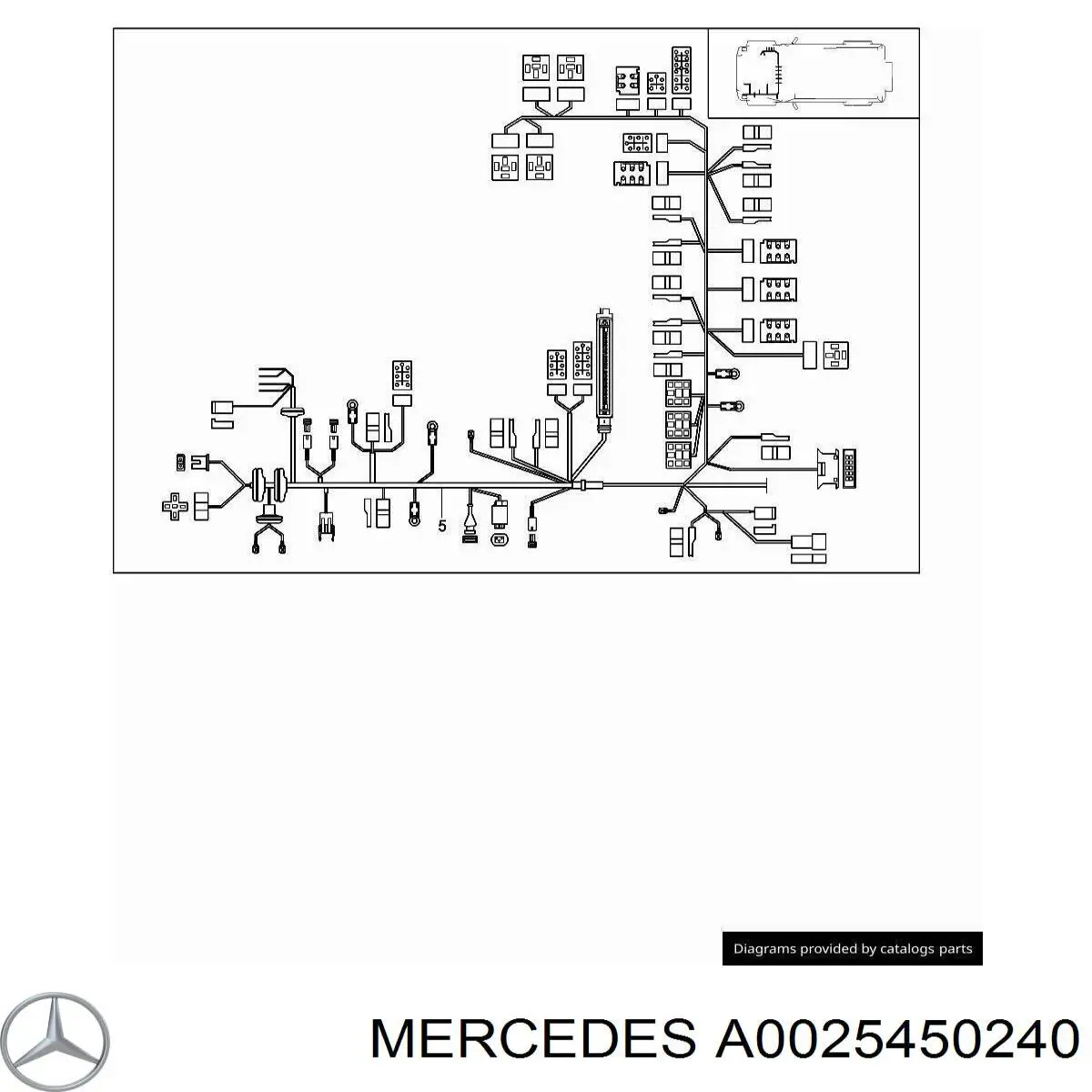  Mercedes A0025450240 preço, a partir de 9,27 USD