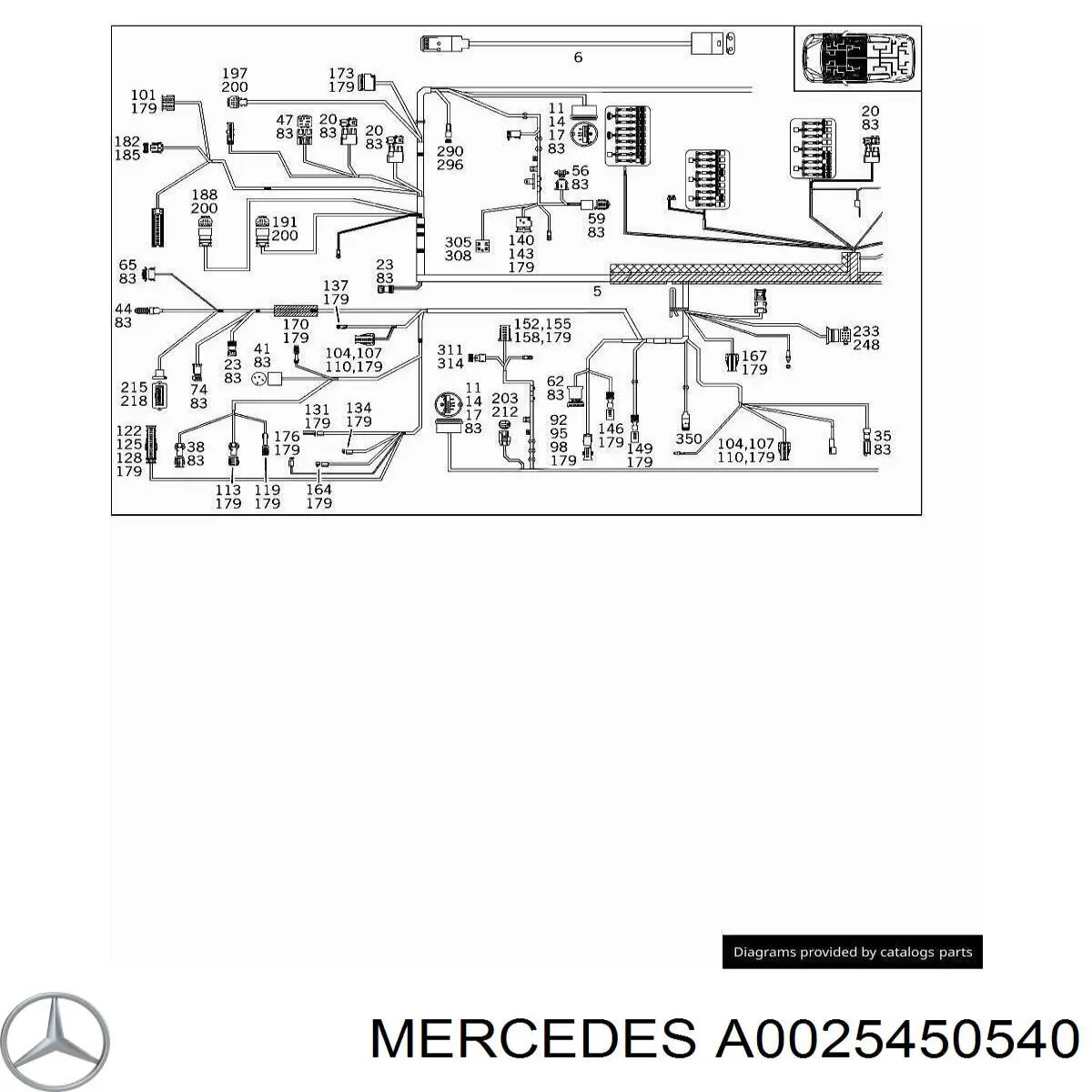 Compre A0025450540 Mercedes 