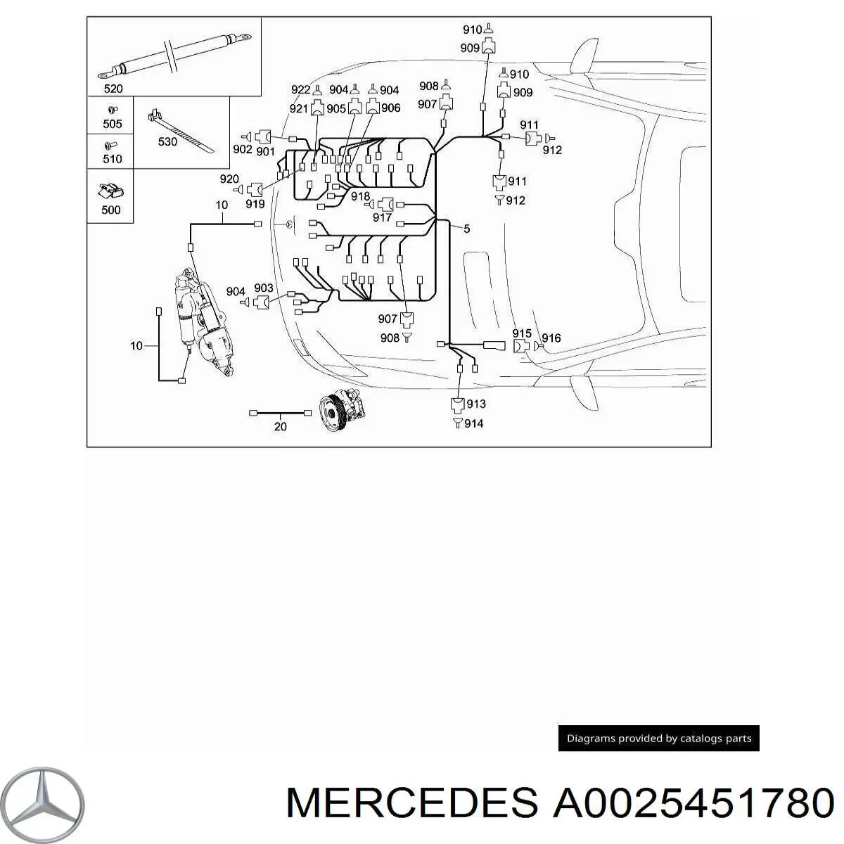  Mercedes A0025451780 preço, a partir de 3,31 USD