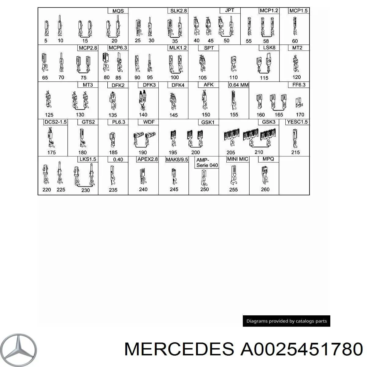 Compre A0025451780 Mercedes 