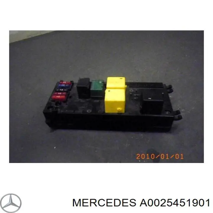 A0025451901 Mercedes Unidade de dispositivos de segurança