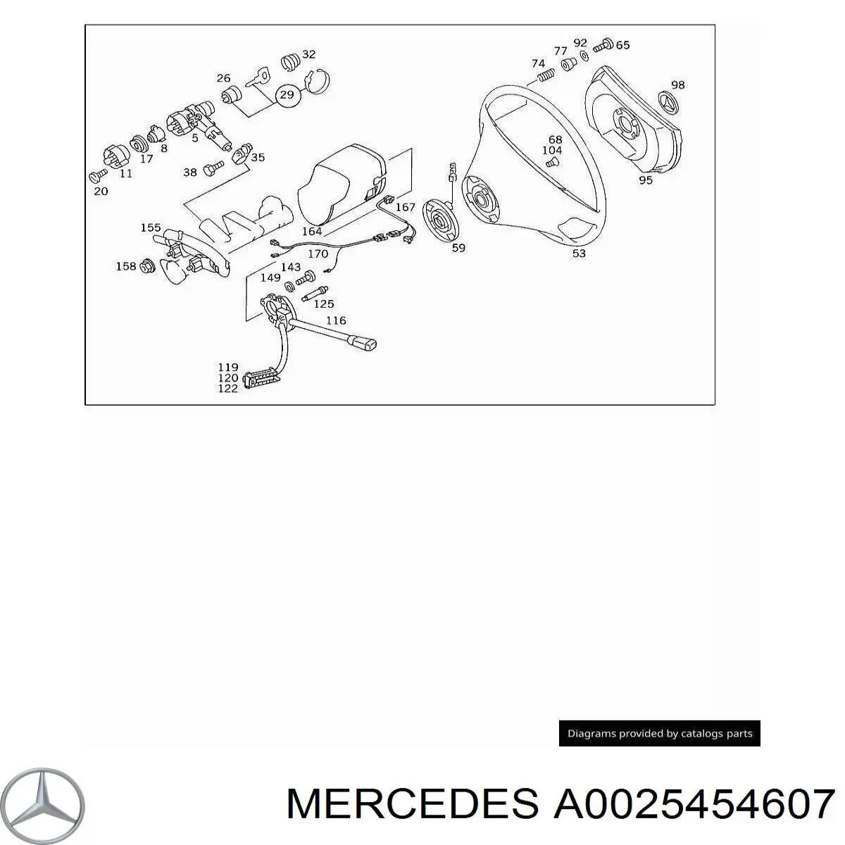 Grupo de contato de fecho de ignição Mercedes A0025454607 preço, a partir de 90,25 USD