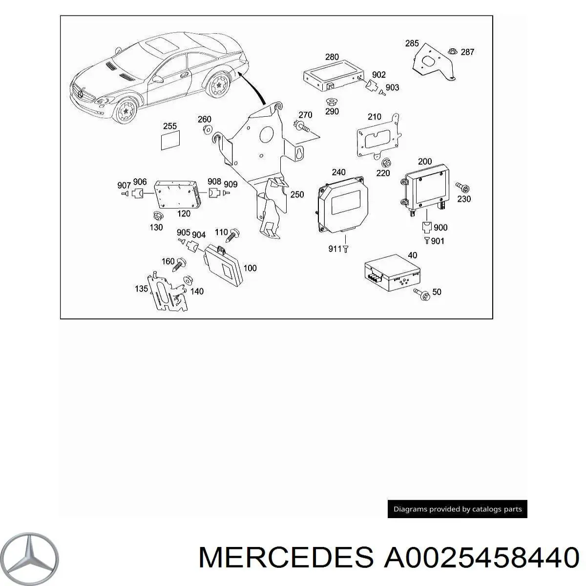  Mercedes A0025458440 preço, a partir de 9,05 USD