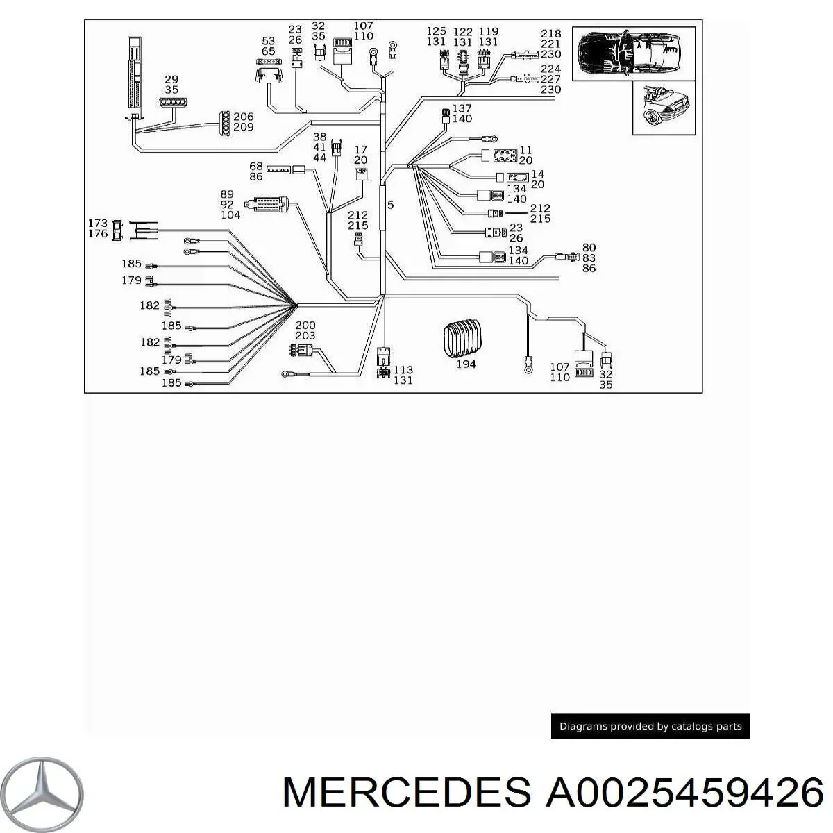 Compre A0025459426 Mercedes 