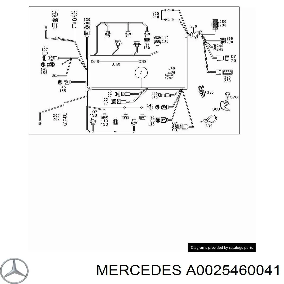  Mercedes A0025460041 preço, a partir de 6,01 USD