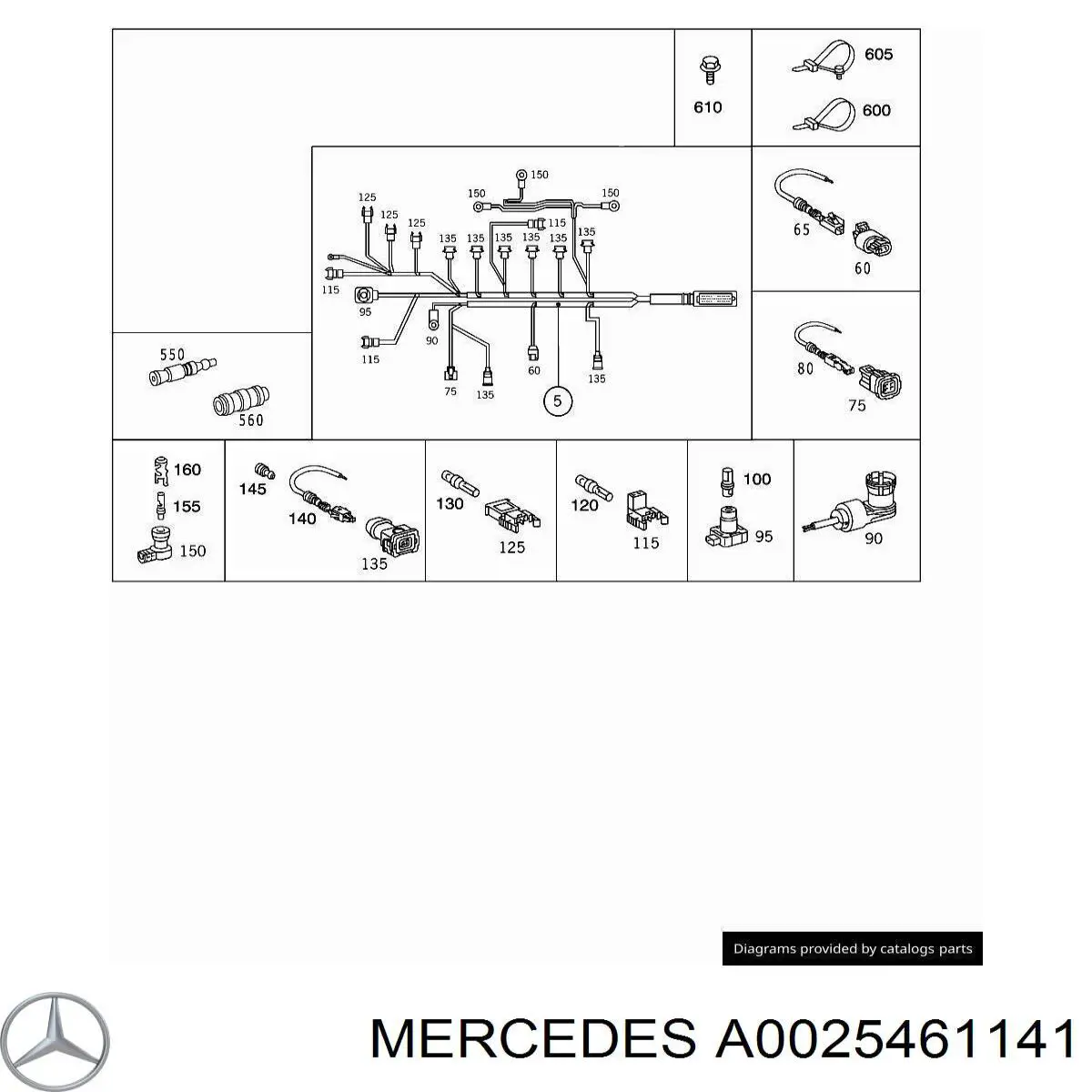 Compre A0025461141 Mercedes 