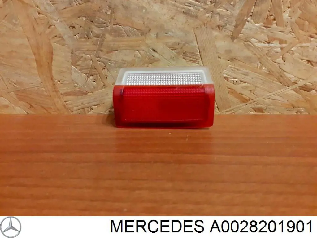 A0028201901 Mercedes Lâmpada da luz de fundo na porta